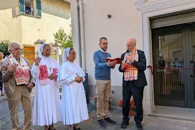 Opening of Founder's Museum in Italy